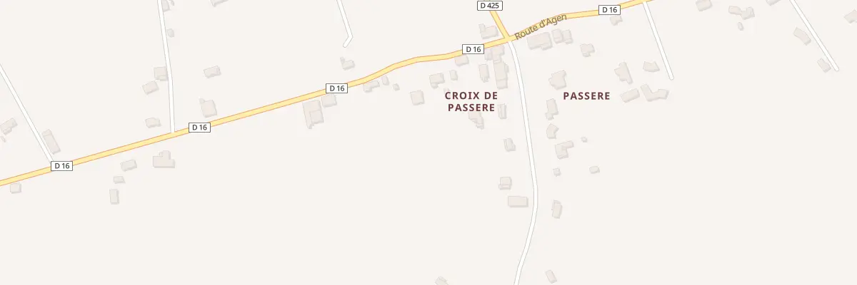 Plan du 1345 Rte d’Agen à Saint-Pierre-de-Clairac