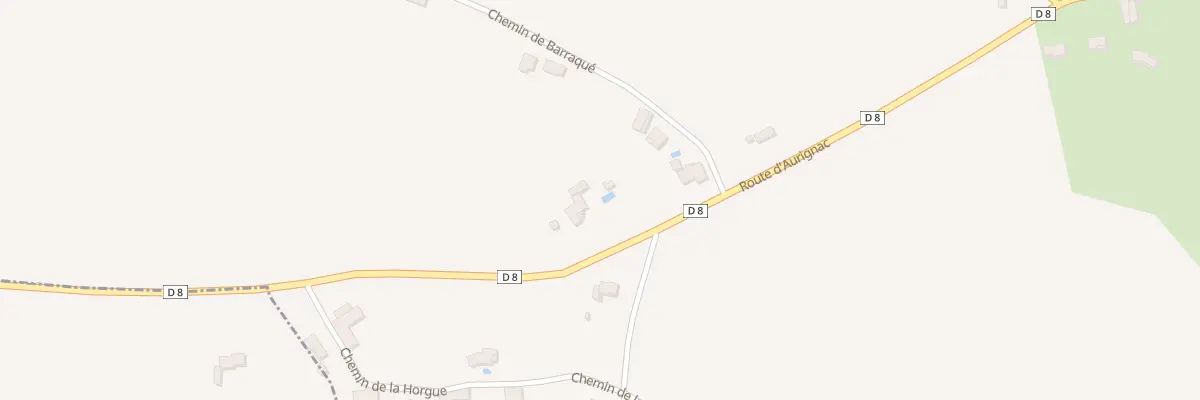 Plan du 651 Rte d’Aurignac à Lieoux