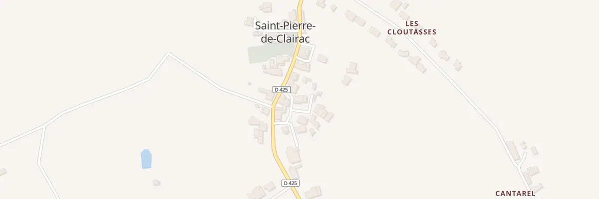 Plan du 57 Pl du 7 Juin 1944 à Saint-Pierre-de-Clairac