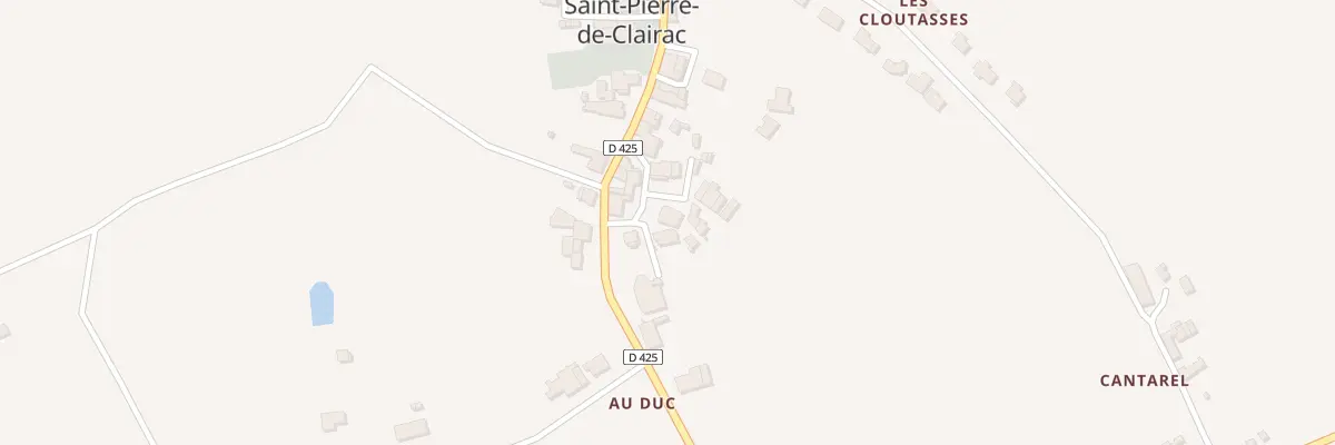 Plan du 139 Pl du 7 Juin 1944 à Saint-Pierre-de-Clairac