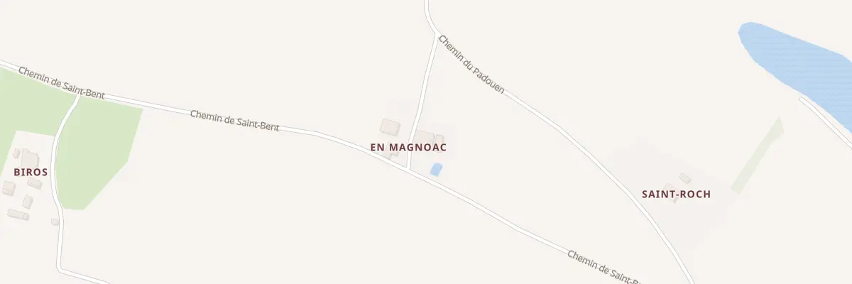 Plan du 396 Che de Saint Bent à Boulaur
