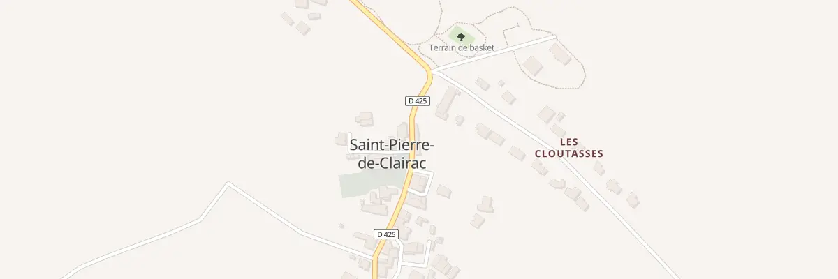 Plan du 26 Au Bourg à Saint-Pierre-de-Clairac