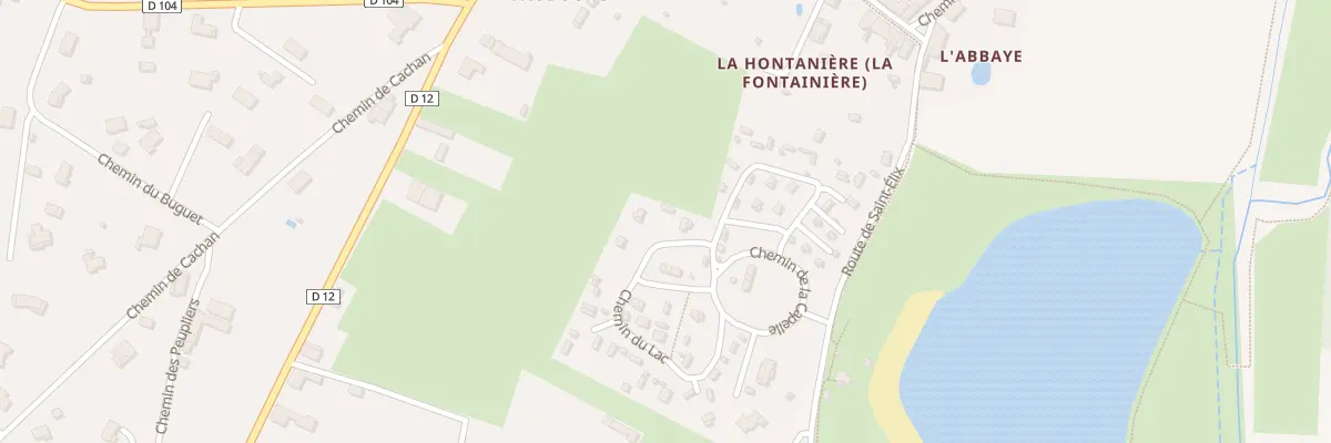 Plan du 5292 La Capelle à Saramon