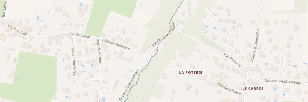 Plan du 9019 Rue des Caves à Goûter à Saint-Avertin