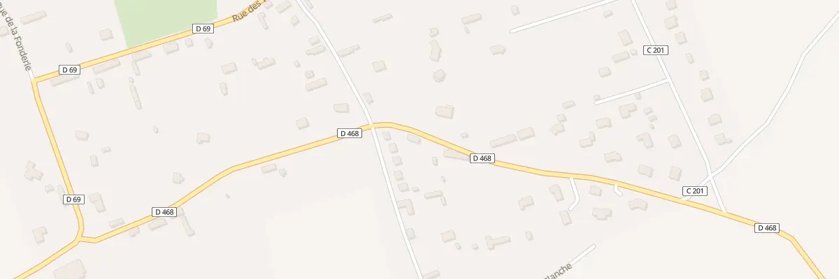 Plan du 602 Rue de la Pierre Blanche à Gueutteville-les-Grès