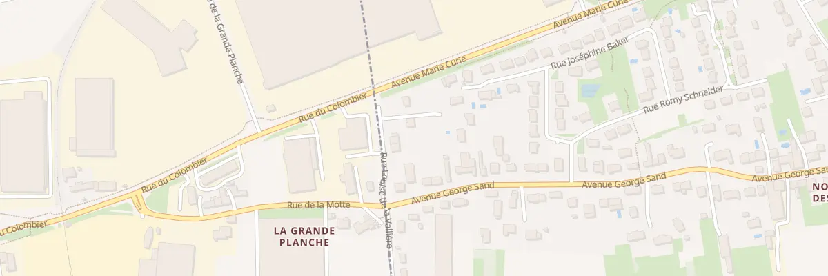 Plan du 5 Rue Louise de la Vallieres à La Ville-aux-Dames