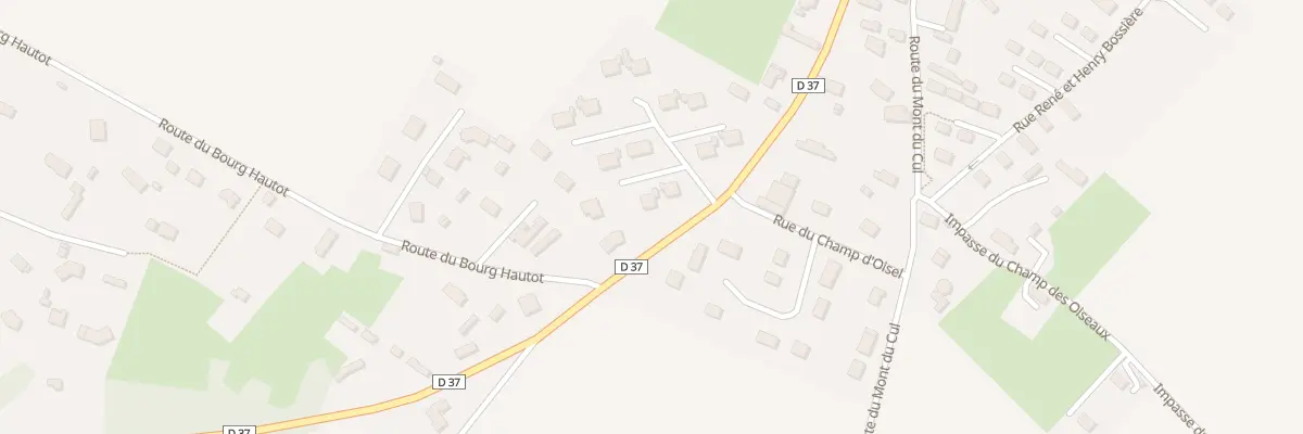 Plan du 13 Imp des Peupliers à Touffreville-la-Corbeline