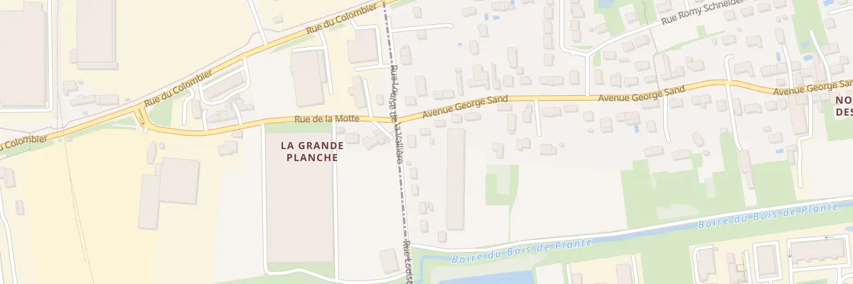 Plan du 4 Av George Sand à La Ville-aux-Dames
