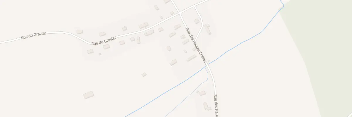 Plan du 20 Rue des Hautes Crieres à Chéronvilliers