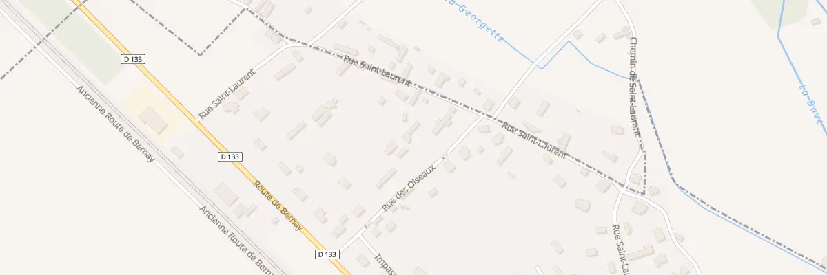 Plan du 52 Rue Saint Laurent à Beaumont-le-Roger
