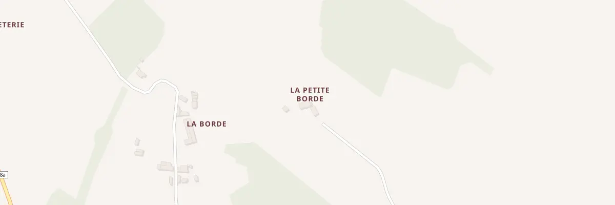 Plan du 5003 La Borde à Bonneveau
