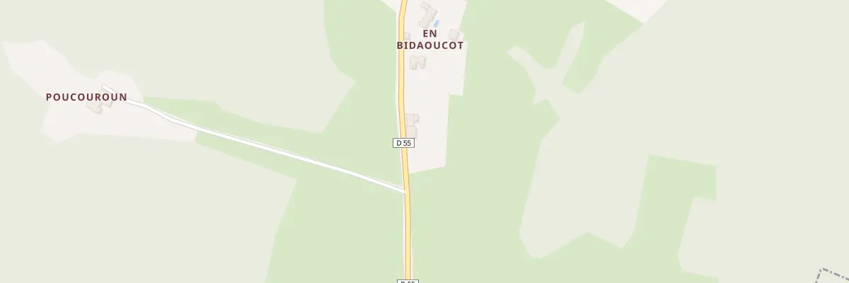 Plan du 61 En Bidaoucot à Puymaurin