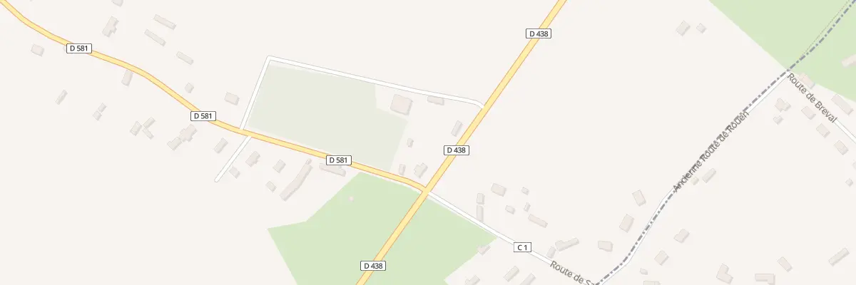 Plan du 1251 Rte de la Mare Neuville à Nassandres sur Risle
