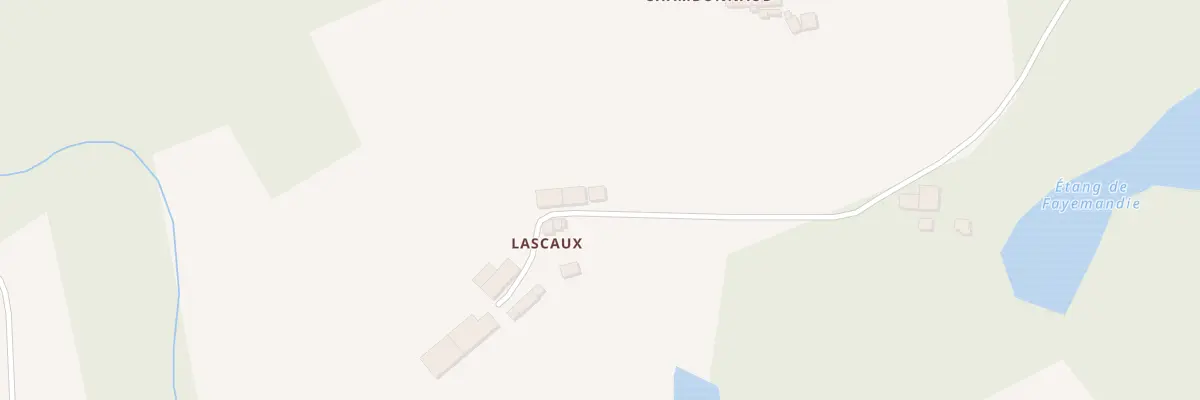 Plan du 1 Lascaux à Saint-Mathieu