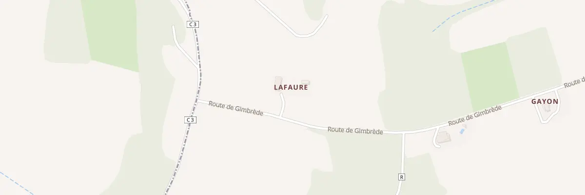 Plan du 5060 Lafaure à Sistels