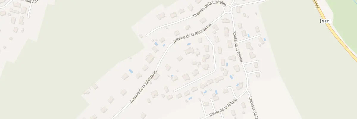 Plan du 22 Av de la Résistance à Boulazac Isle Manoire