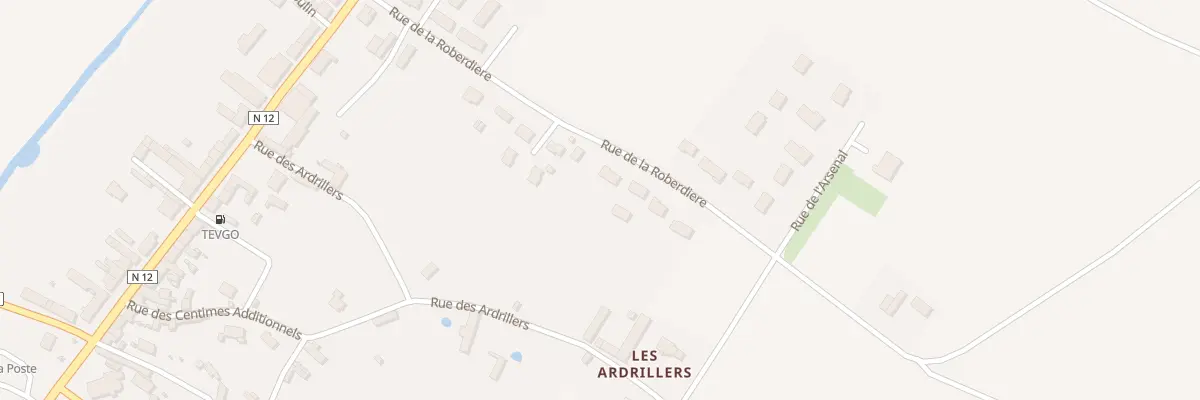 Plan du 200 Rue de la Roberdière à Charencey