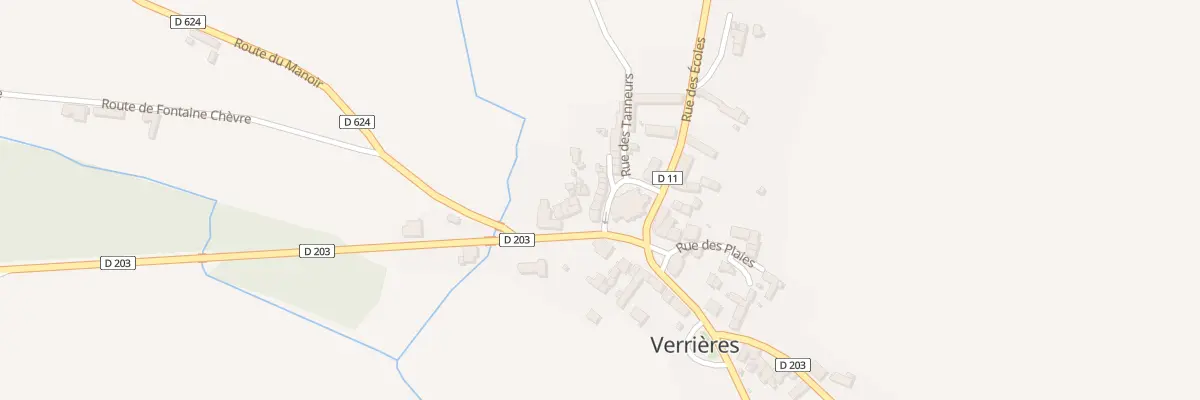 Plan du 44 Rue des Tanneurs à Verrières
