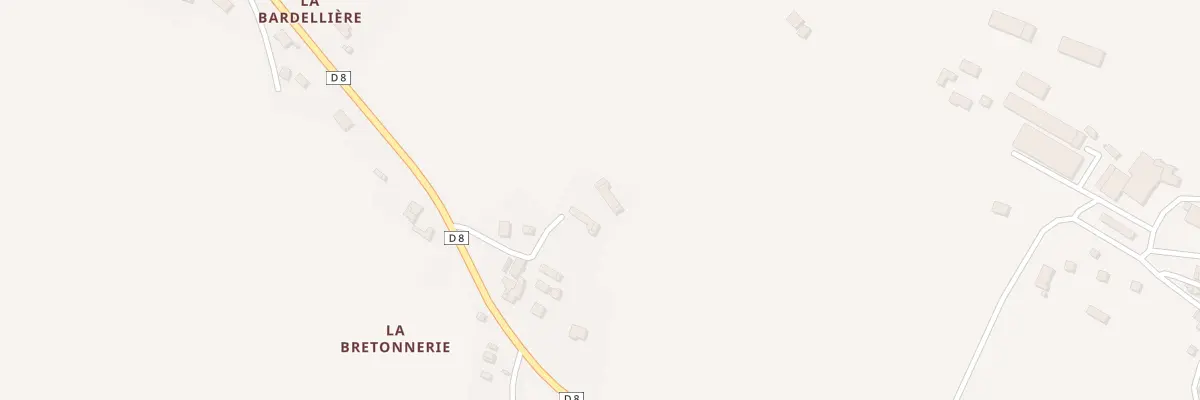 Plan du 14 La Bretonnerie à Bonneveau