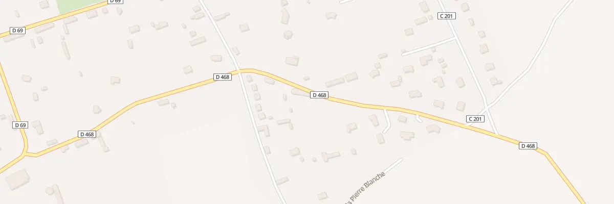 Plan du 650 Rue de la Pierre Blanche à Gueutteville-les-Grès