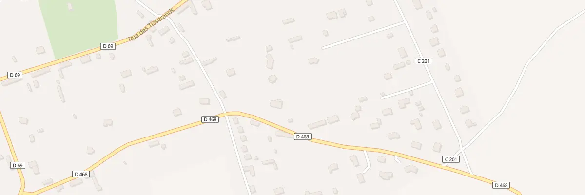 Plan du 631 Rue de la Pierre Blanche à Gueutteville-les-Grès