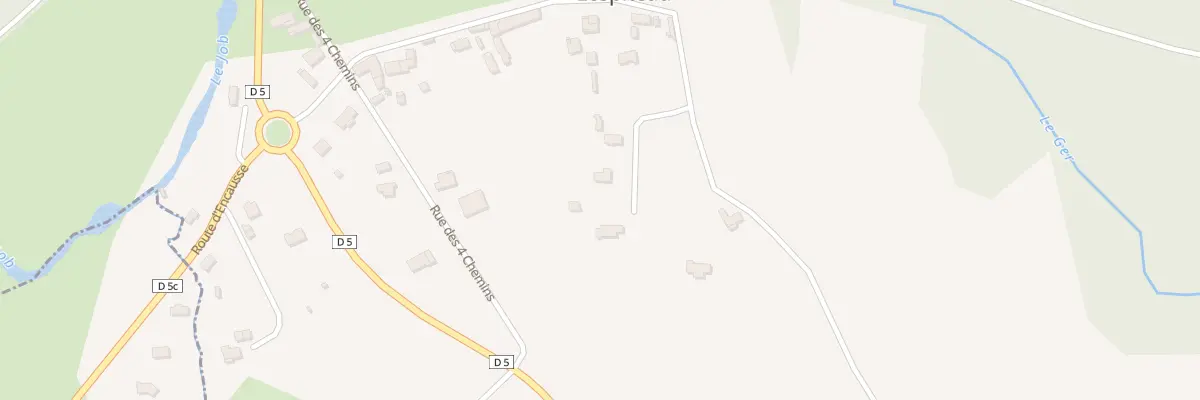 Plan du 4 Lot du Pre du Palet à Lespiteau