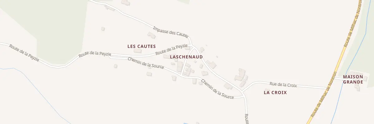 Plan du 129 Laschenaud à Villars