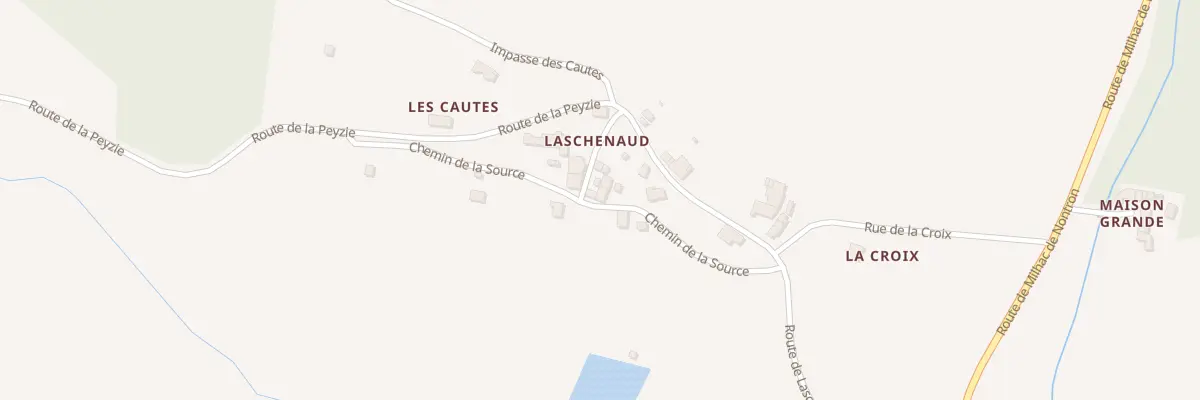 Plan de Laschenaud à Villars