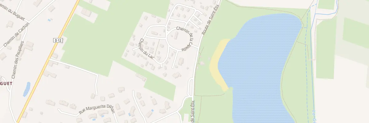 Plan du 31 Che de la Capelle à Saramon