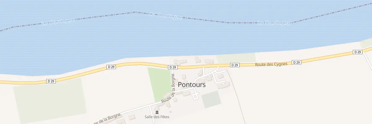 Plan du 14 Le Bourg à Pontours