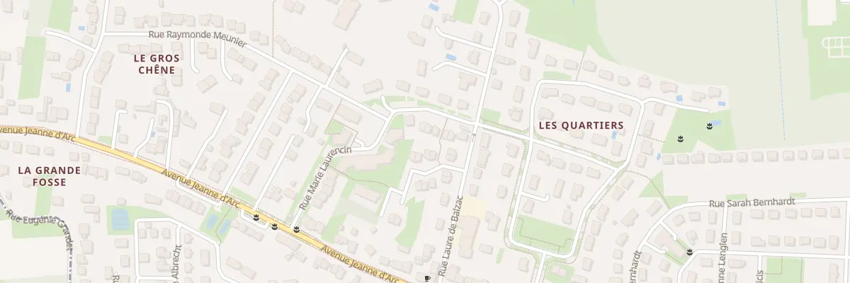 Plan du 10B Rue Laure de Balzac à La Ville-aux-Dames