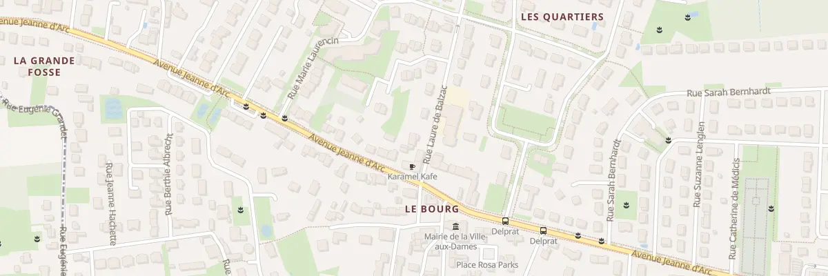 Plan du 4 Rue Laure de Balzac à La Ville-aux-Dames