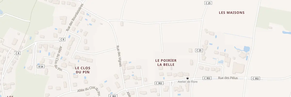 Plan du 27 Rue des Pélus à Rochecorbon