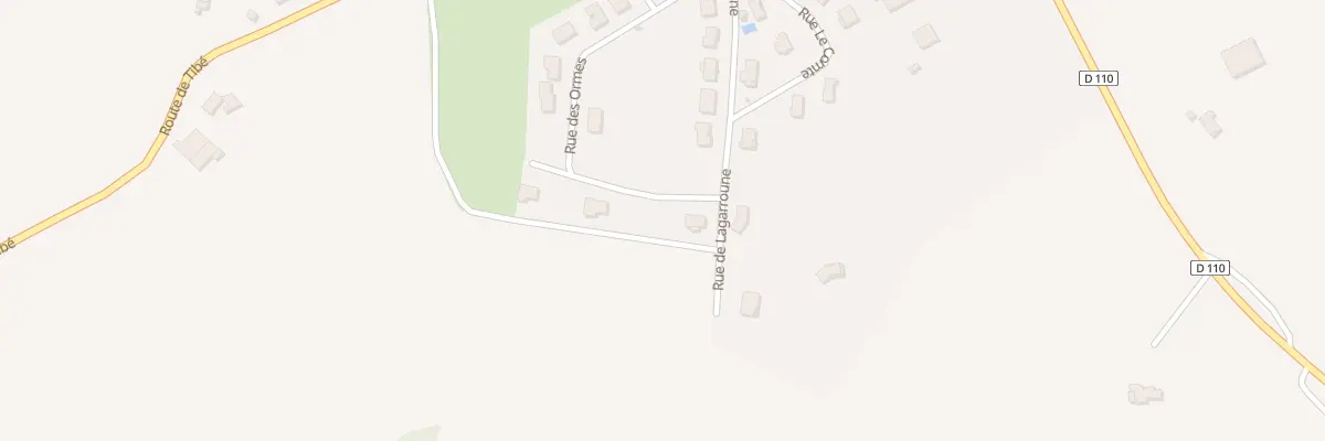 Plan du 18 Rue des Ormes à Laroque-Timbaut