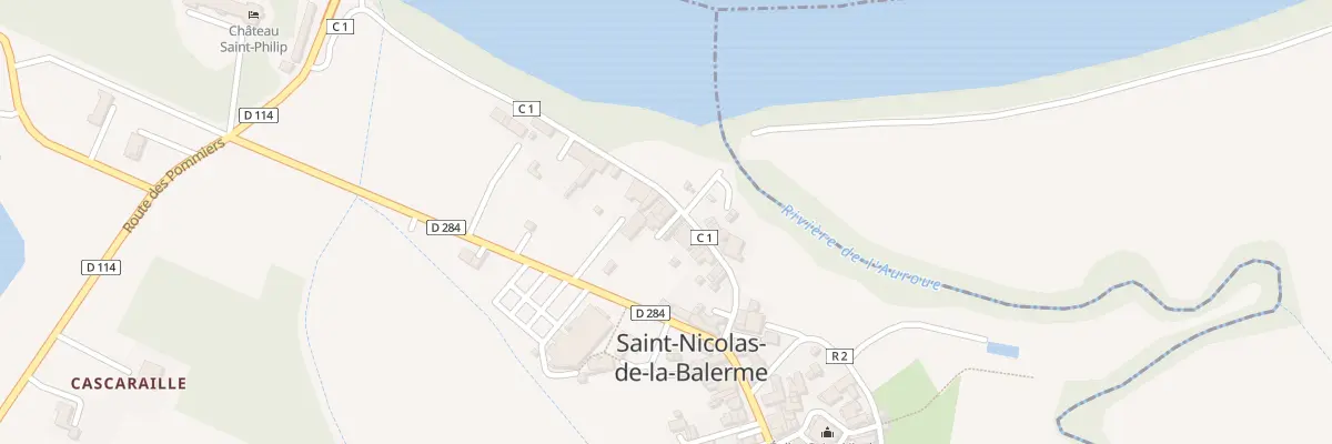 Plan du 14 Le Bourg à Saint-Nicolas-de-la-Balerme