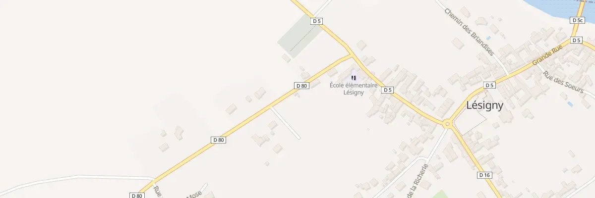 Plan du 3 Rte de Châtellerault à Lésigny