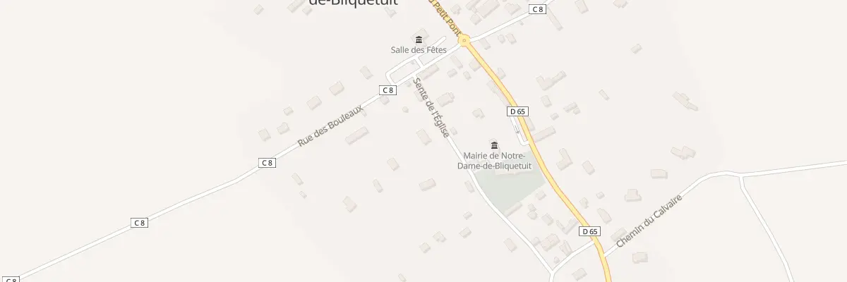 Plan du 58 Sen de l’Eglise à Notre-Dame-de-Bliquetuit