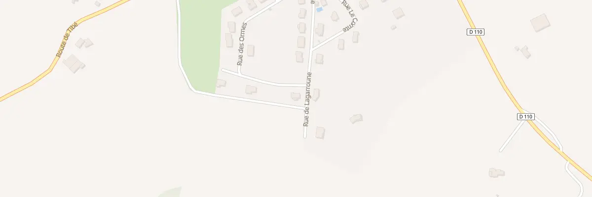 Plan du 20 Rue des Ormes à Laroque-Timbaut