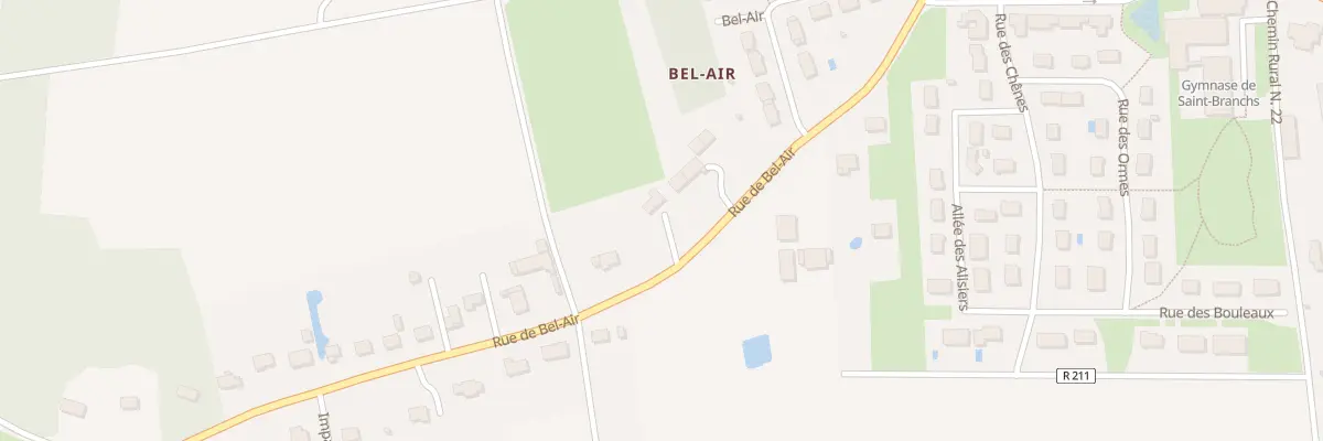 Plan du 16 Rue de Bel Air à Saint-Branchs