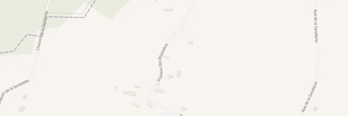 Plan du 6 Imp des Rousselins à Hauville