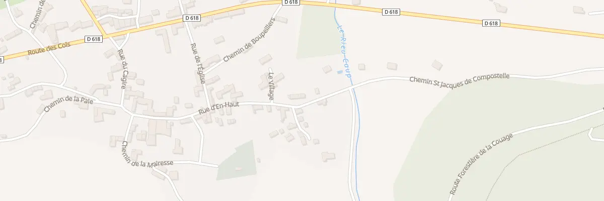 Plan du 675 Che St Jacques de Compostelle à Juzet-d’Izaut