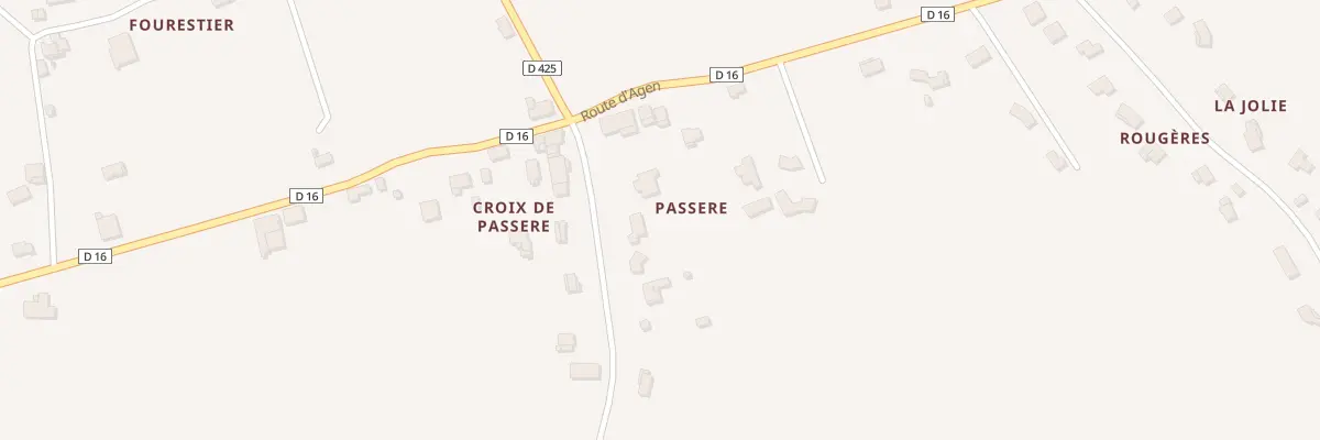Plan du 5000 Passere à Saint-Pierre-de-Clairac