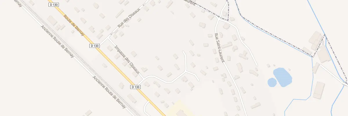 Plan du 4 Clos St Laurent à Beaumont-le-Roger