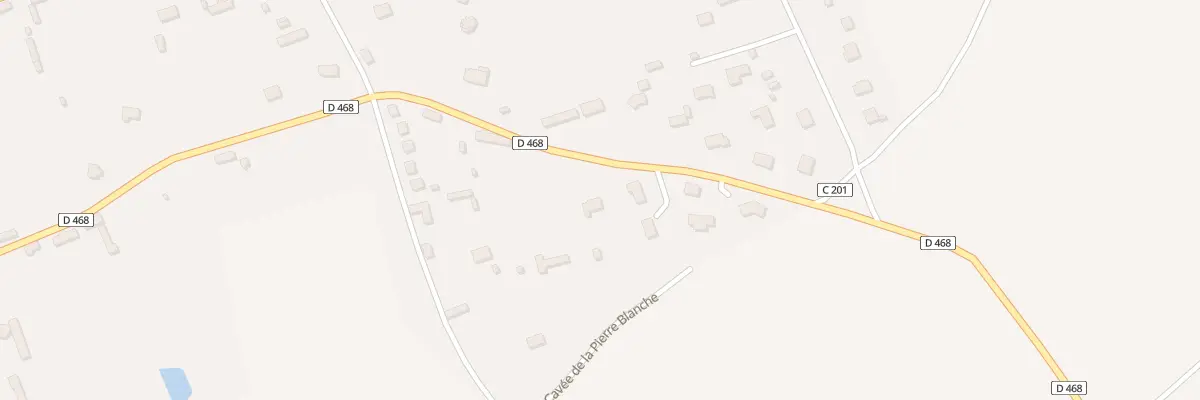 Plan du 706 Rue de la Pierre Blanche à Gueutteville-les-Grès