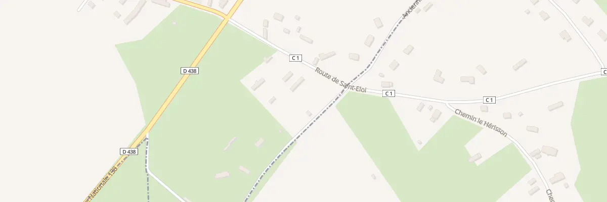 Plan du 170 Rte de St Eloi à Malleville-sur-le-Bec