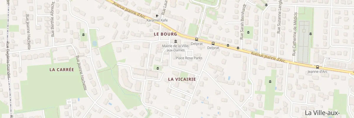 Plan du 3 Rue Bernadette Delprat à La Ville-aux-Dames