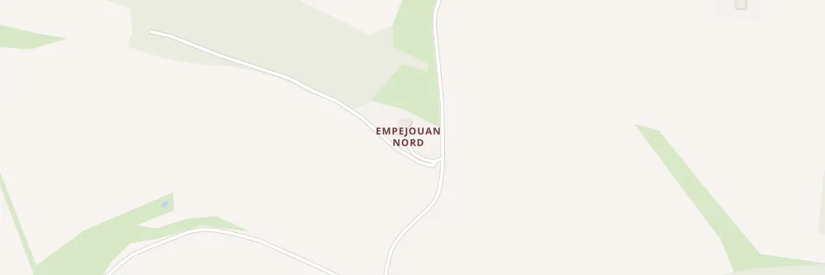 Plan du 5337 Empejouan Nord à Simorre