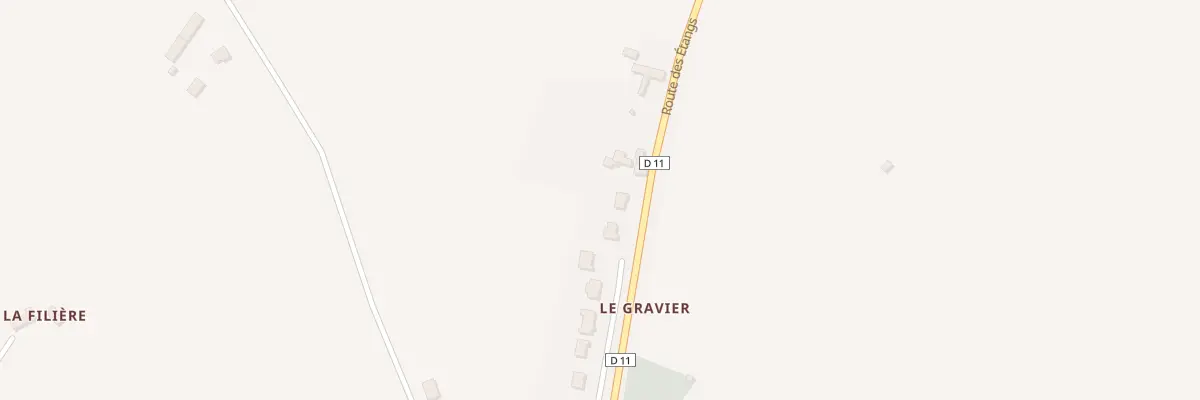 Plan du 88A Le Gravier à Verrières