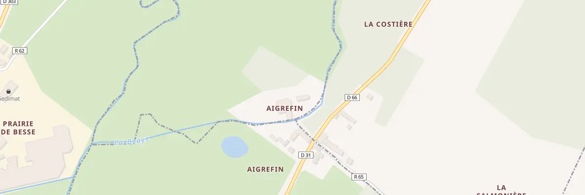 Plan du 5109 Egrefin à Bessé-sur-Braye