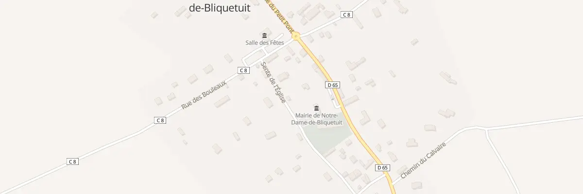Plan du 67 Sen de l’Eglise à Notre-Dame-de-Bliquetuit